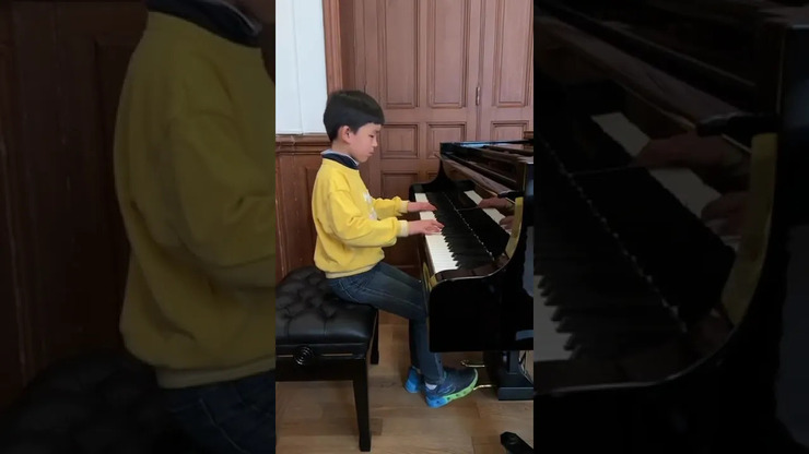 Group A, 1st Prize: Kim-Legave Ian, 8 years, France